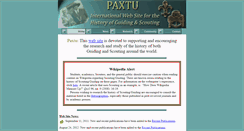 Desktop Screenshot of paxtu.org